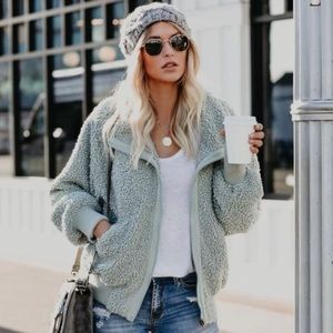 Vici Promesa Faux Sherpa Jacket